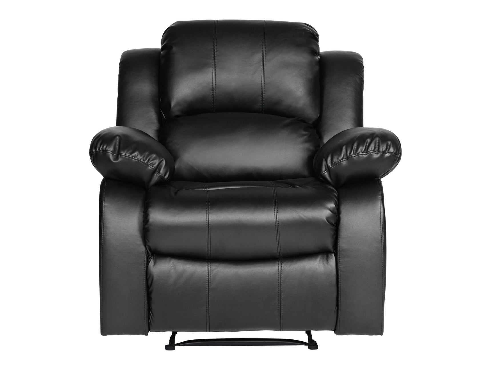 Cranley Black Reclining Chair - Ornate Home