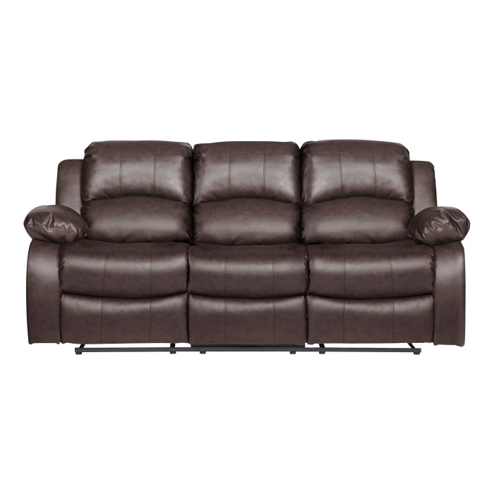 Cranley Brown Double Reclining Sofa - Ornate Home