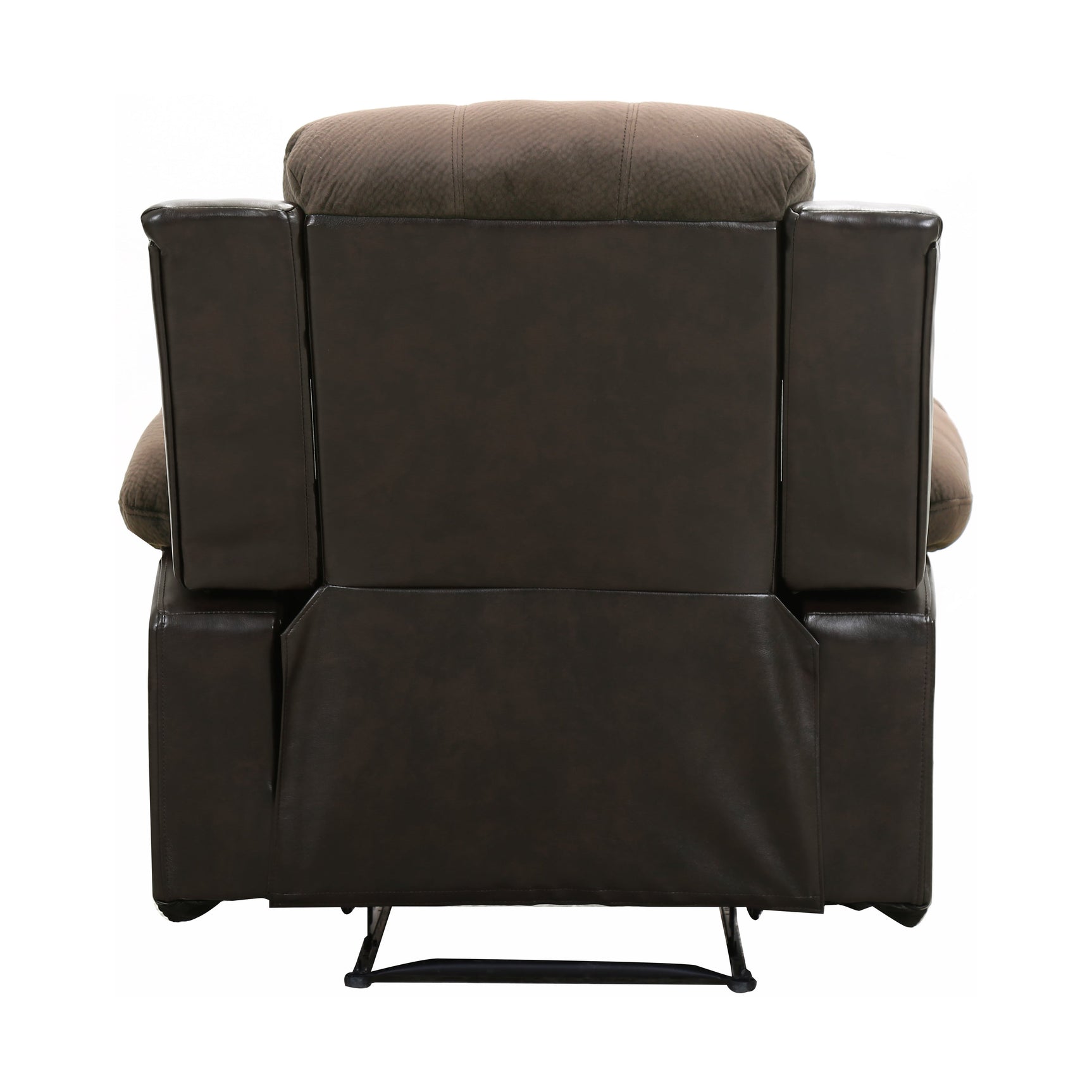 Cranley Brown Reclining Chair Fabric Seating - Ornate Home
