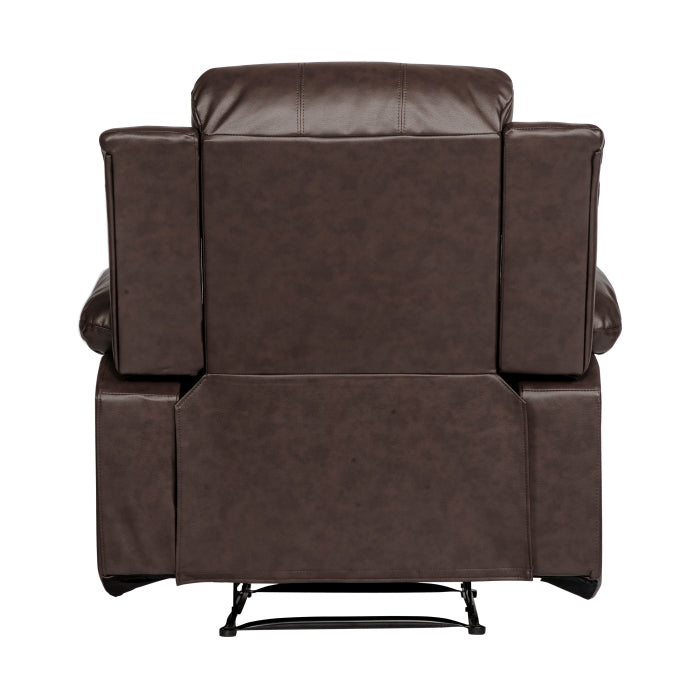 Cranley Brown Reclining Chair - Ornate Home