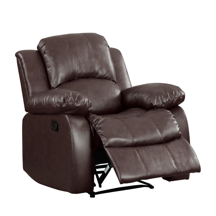 Cranley Brown Reclining Chair - Ornate Home