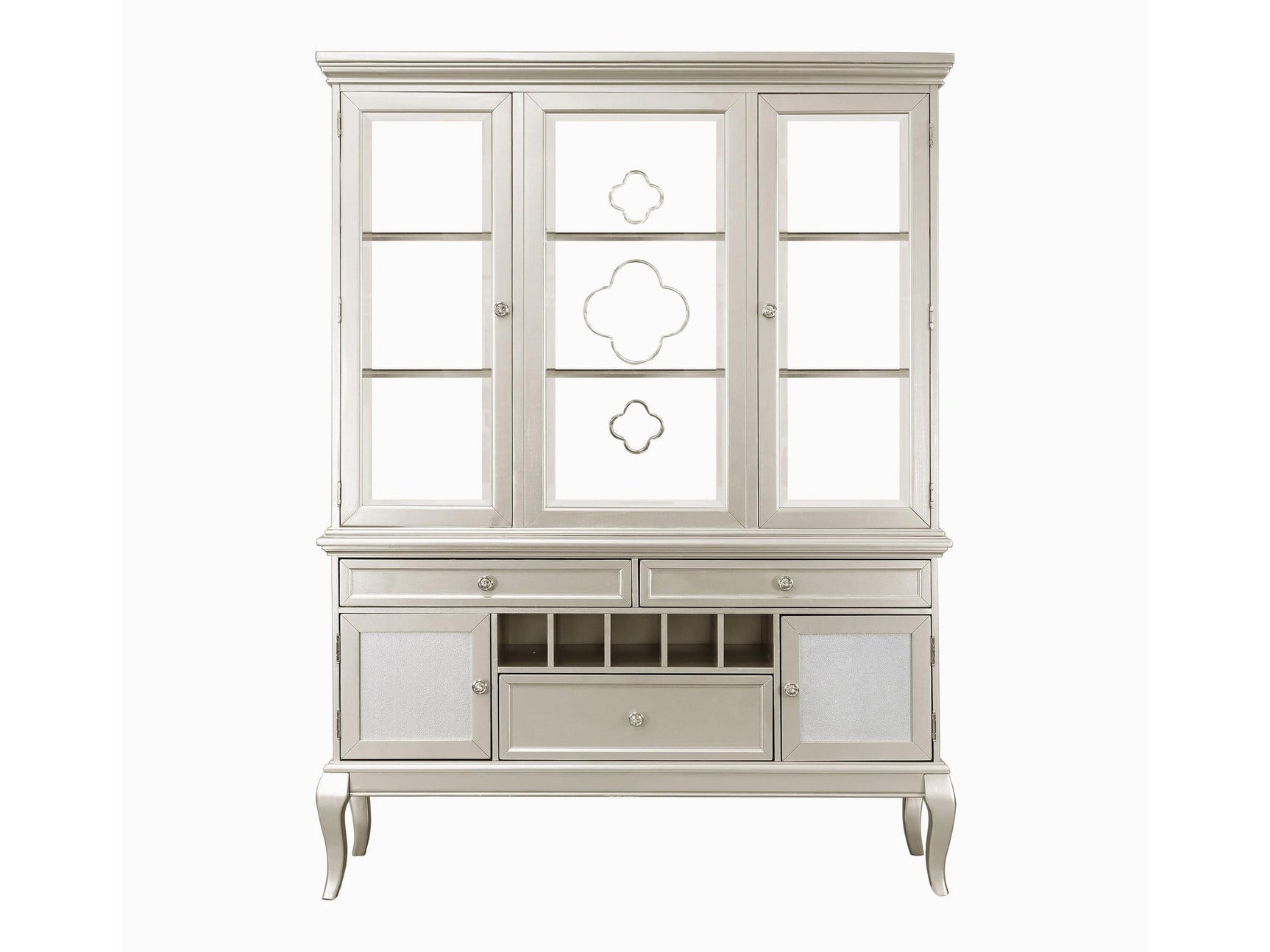 Crawford Silver Buffet & Hutch - Ornate Home