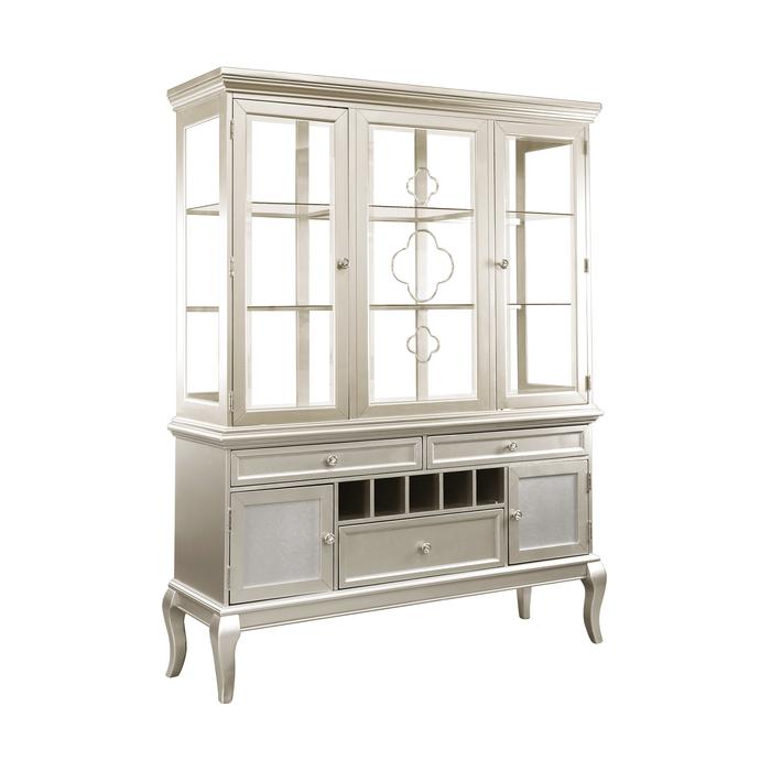 Crawford Silver Buffet & Hutch - Ornate Home