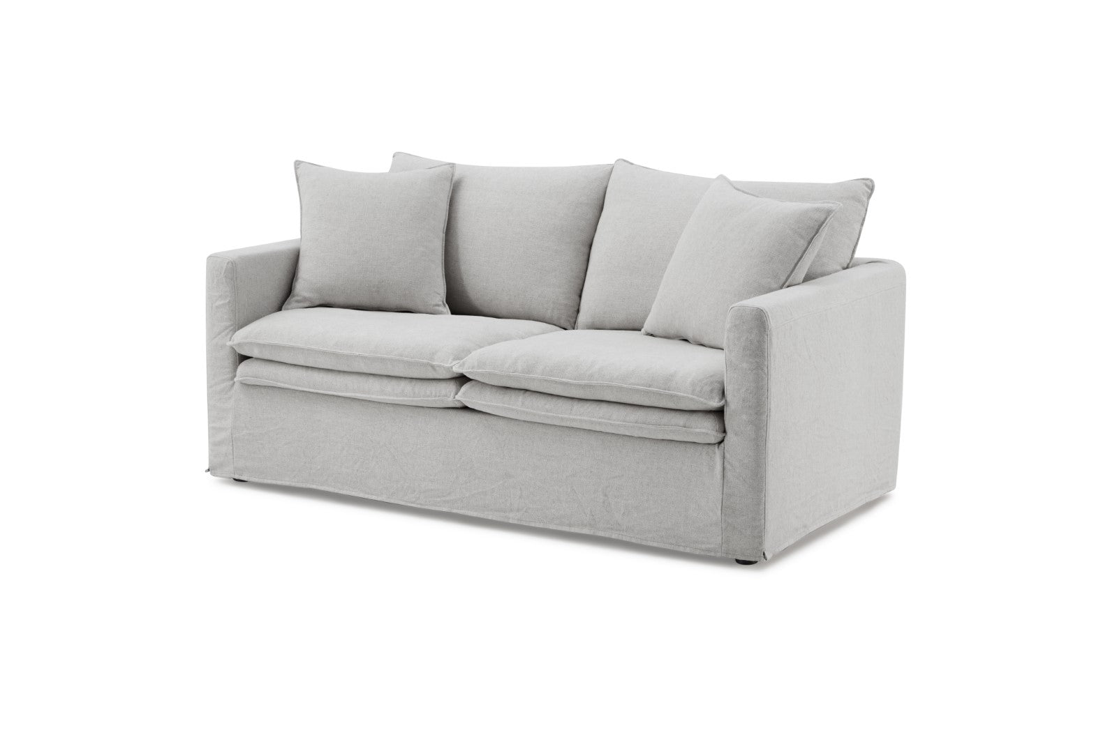 Crayford Light Gray Loveseat - Ornate Home