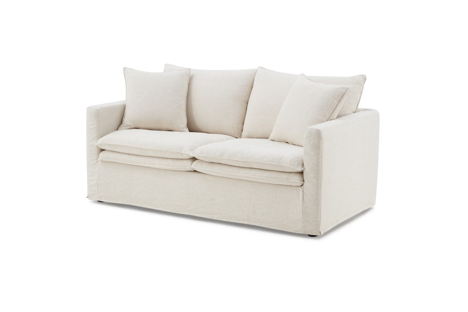 Crayford Taupe Loveseat - Ornate Home