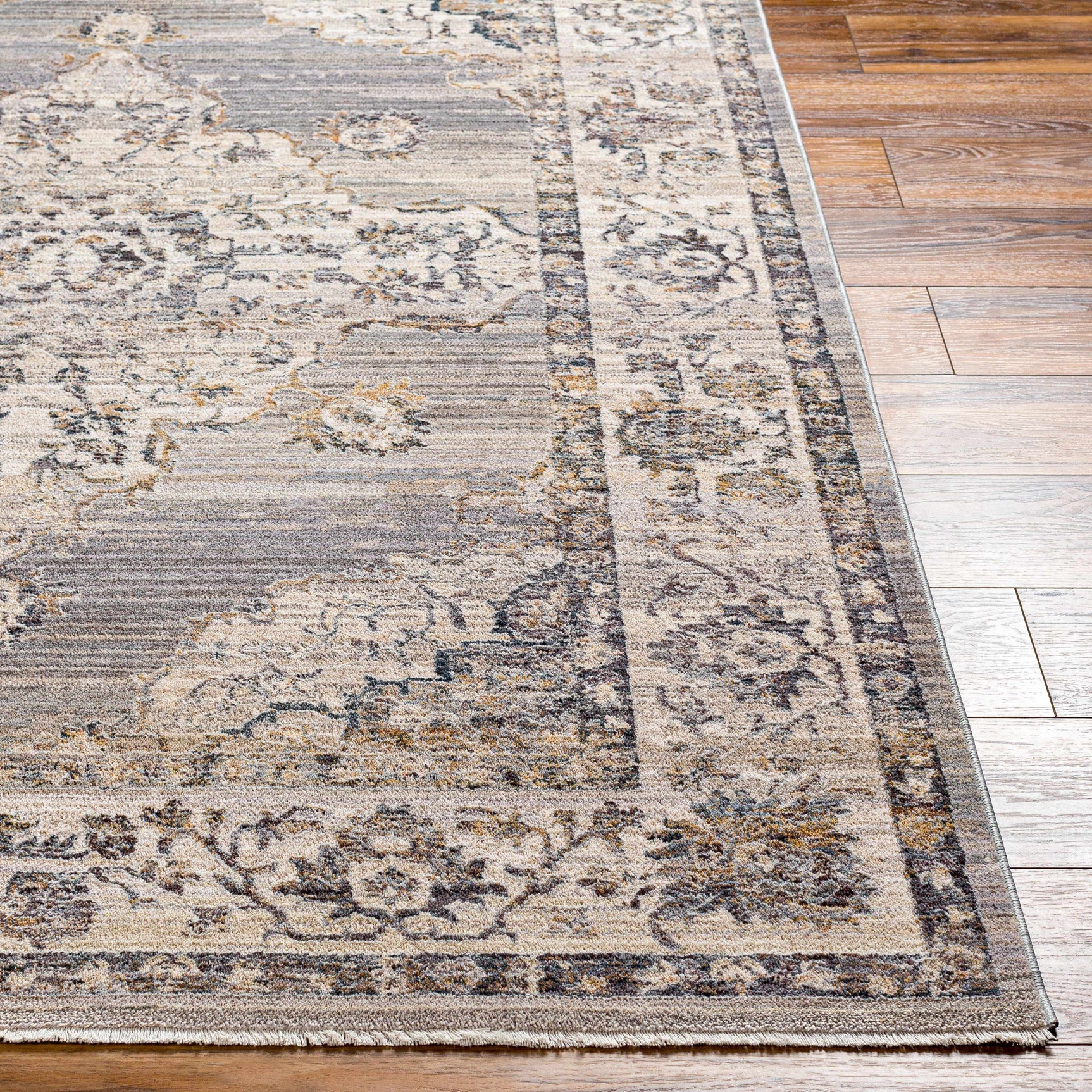 Cream Brown Zola Area Rug - Clearance - Ornate Home