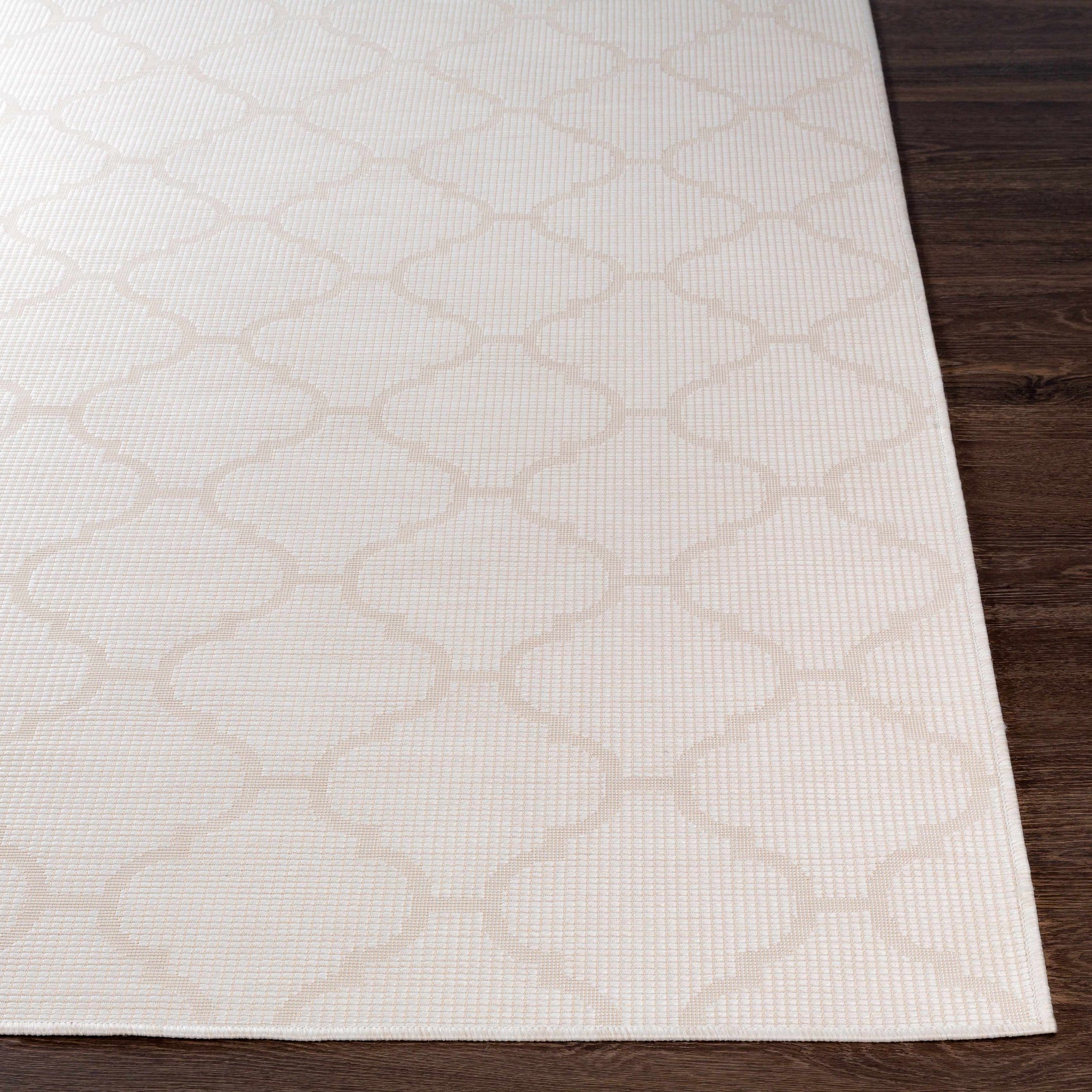 Cream Moolap Outdoor Rug - Clearance - Ornate Home
