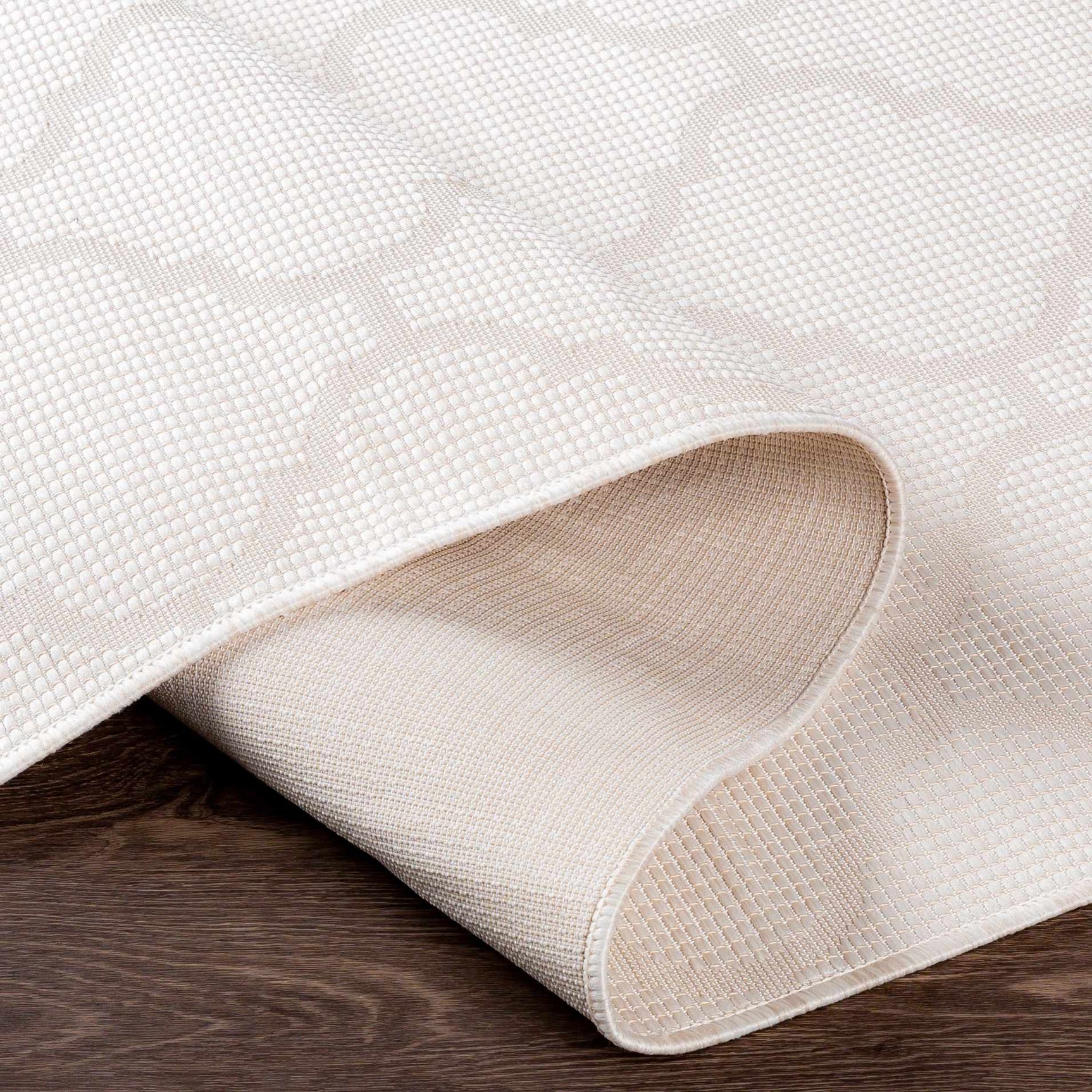 Cream Moolap Outdoor Rug - Clearance - Ornate Home