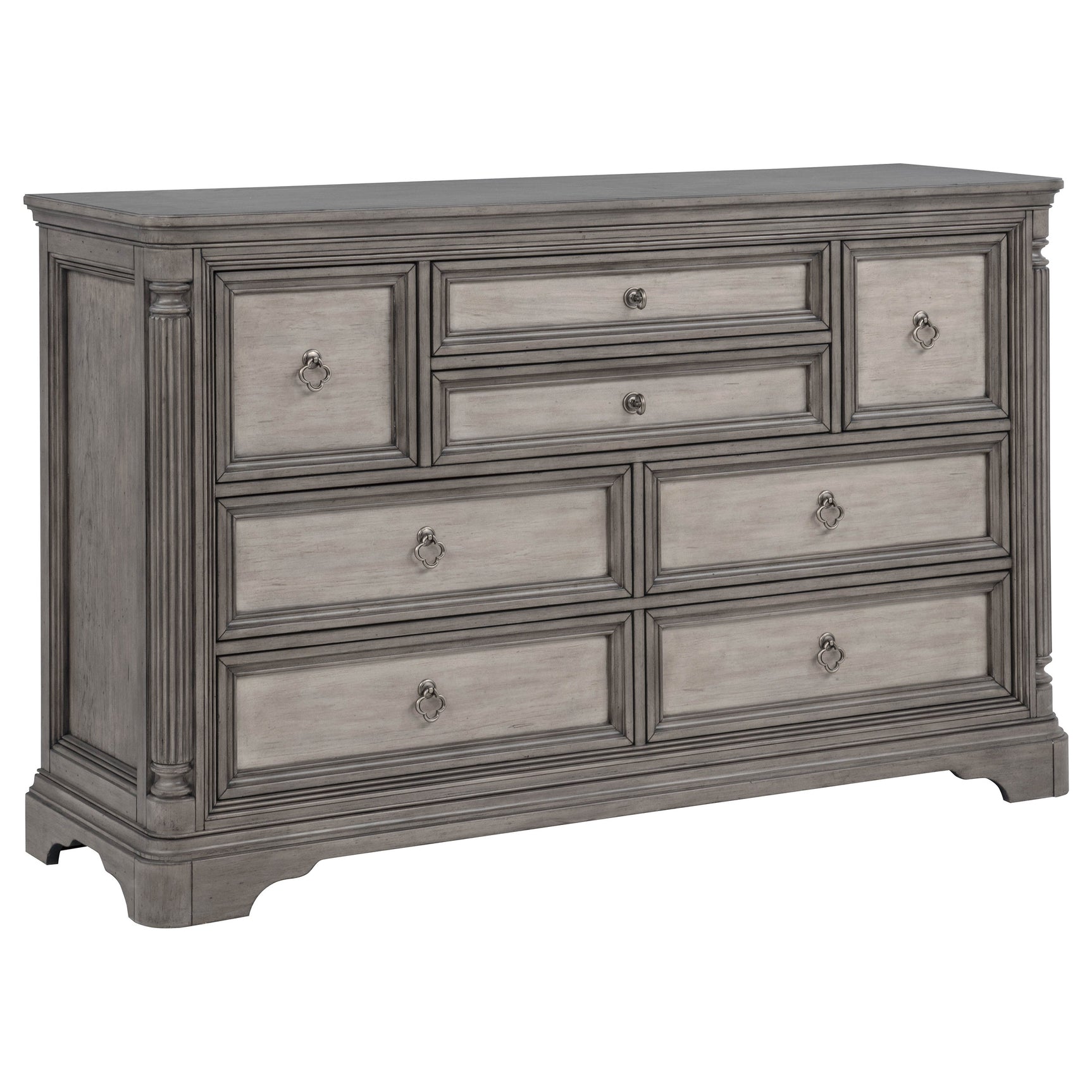 Cresswell Taupe 5-Piece California King Bedroom Set - Ornate Home