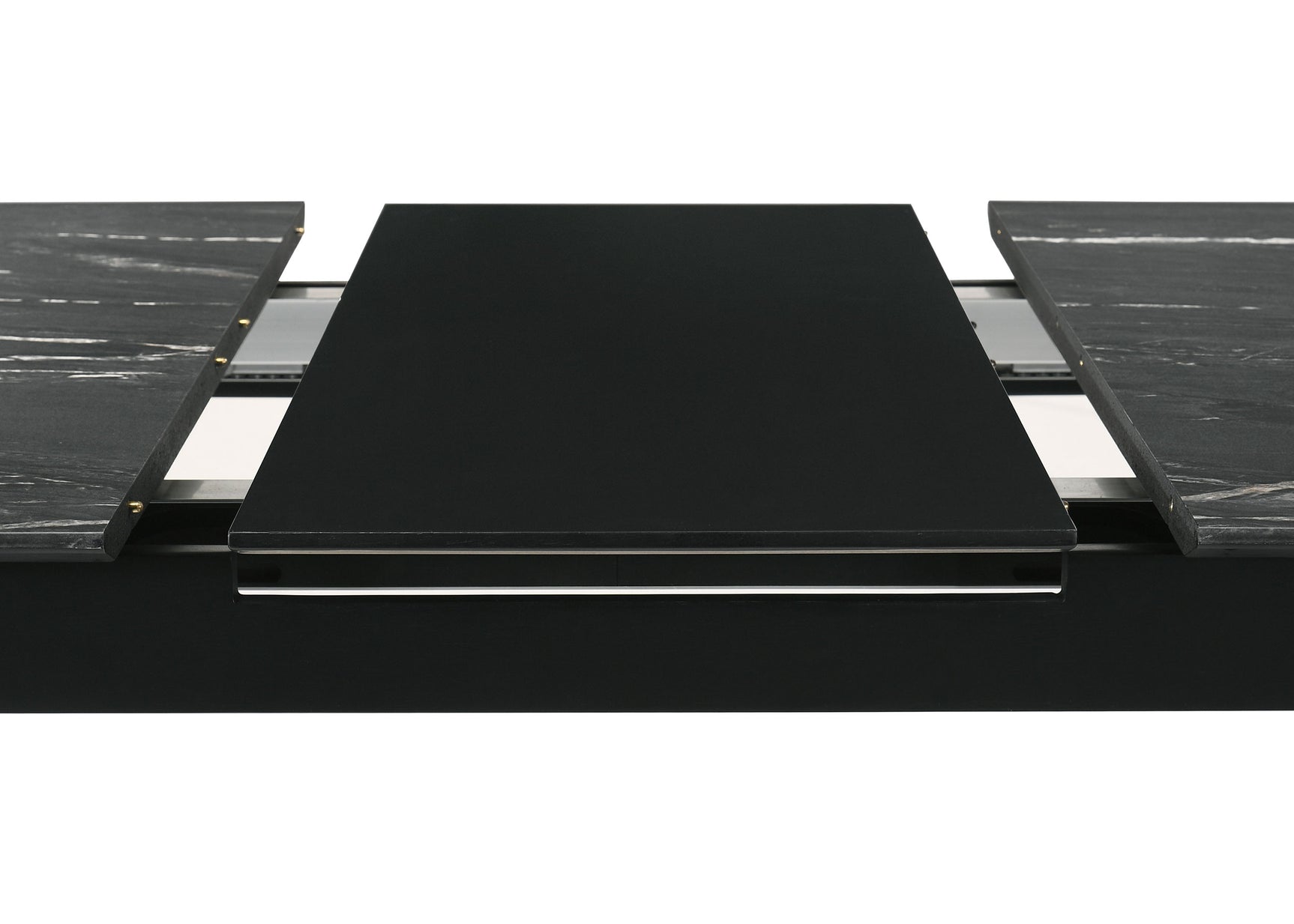 Crestmont Black 5-piece Extension Leaf Dining Table Set - Ornate Home