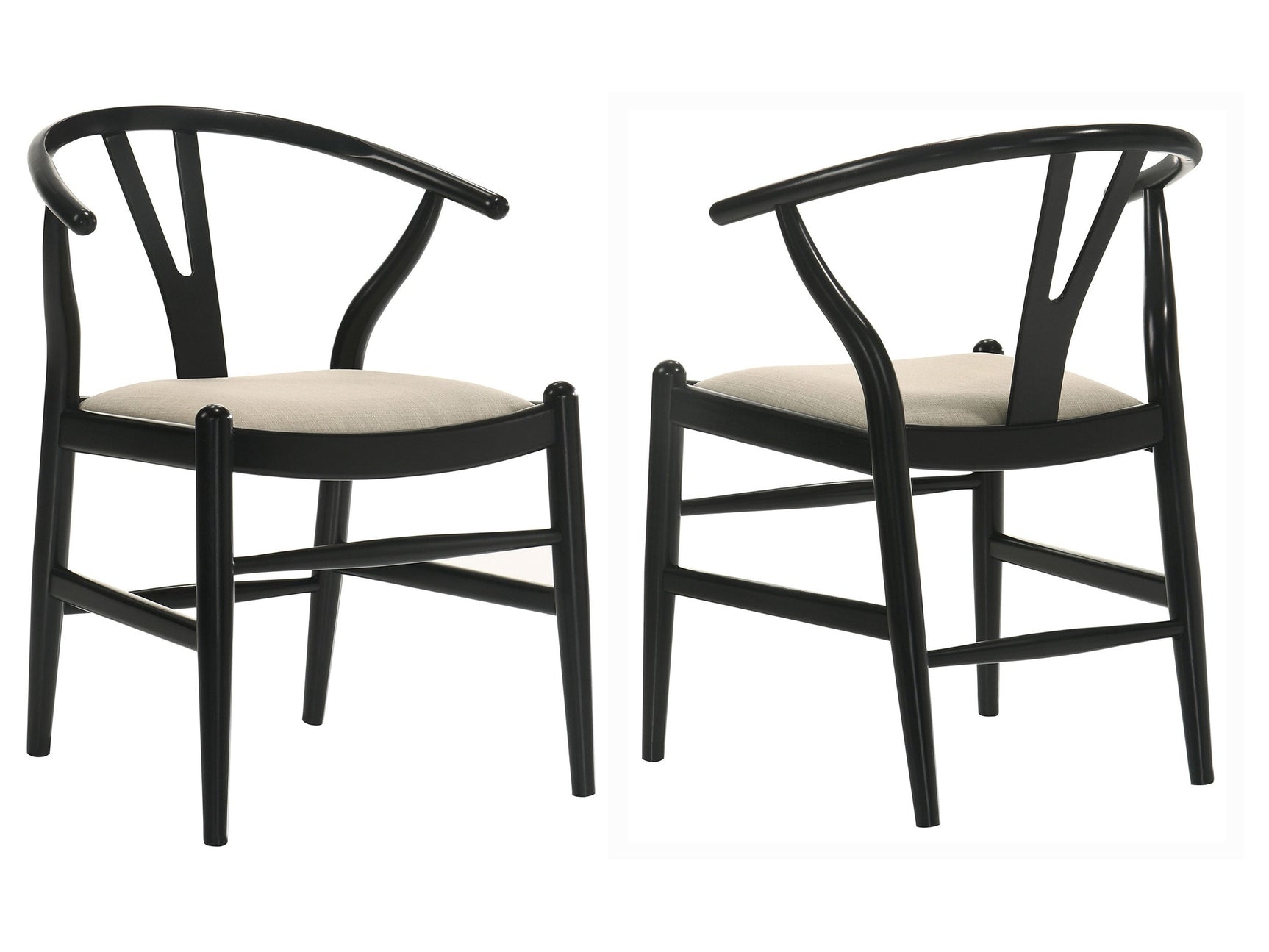 Crestmont Black Side Chair (Set of 2) - Ornate Home