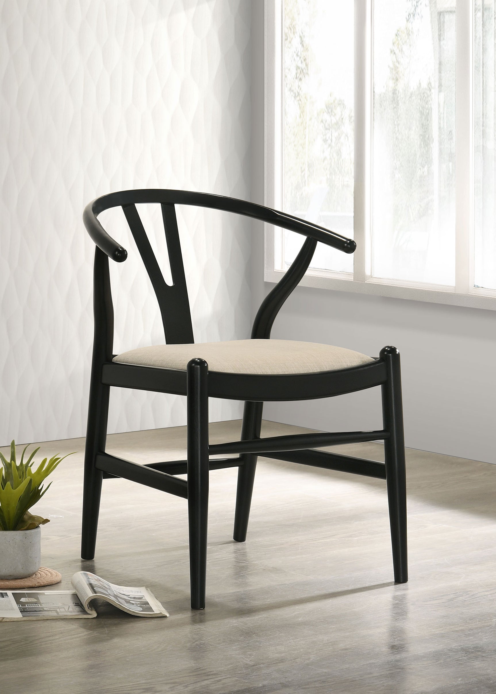 Crestmont Black Side Chair (Set of 2) - Ornate Home