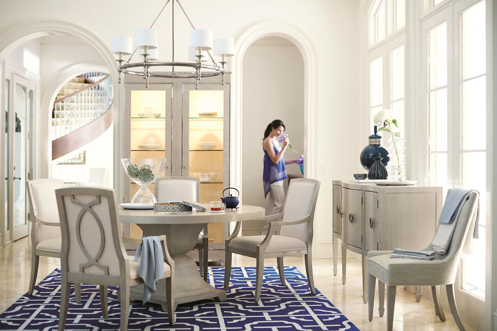 Criteria Heather Grey Dining Table - Ornate Home