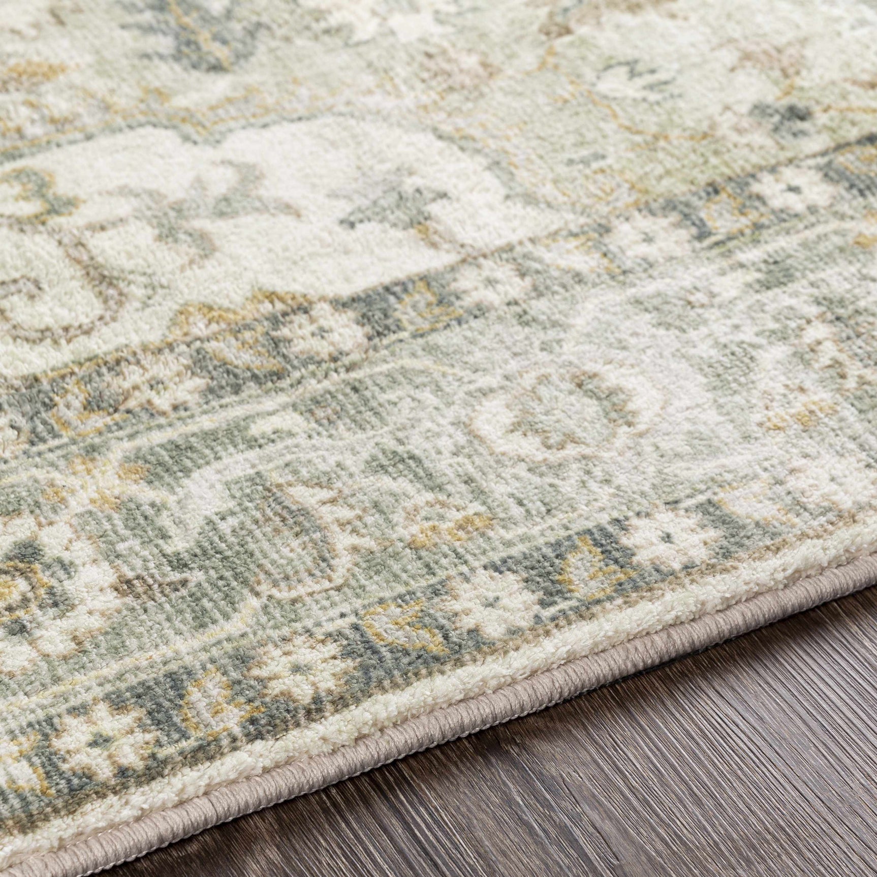 Crondall Sage Traditional Area Rug - Ornate Home