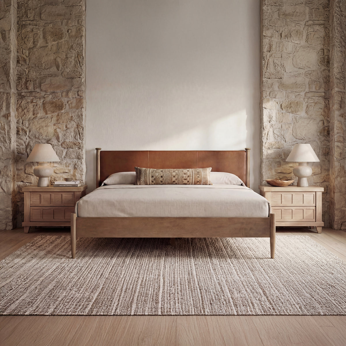Crosby Brown King Bed - Ornate Home