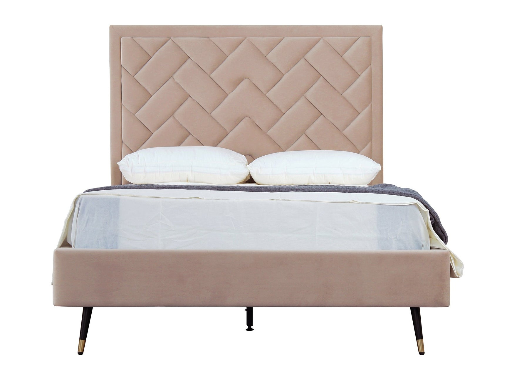 Crosby Full- Size Bed in Nude - Ornate Home
