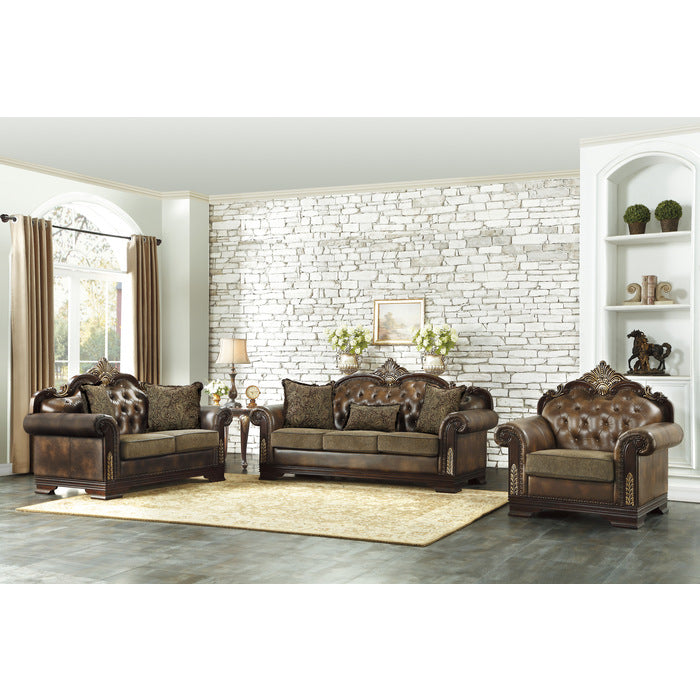 Croydon Brown Chair - Ornate Home