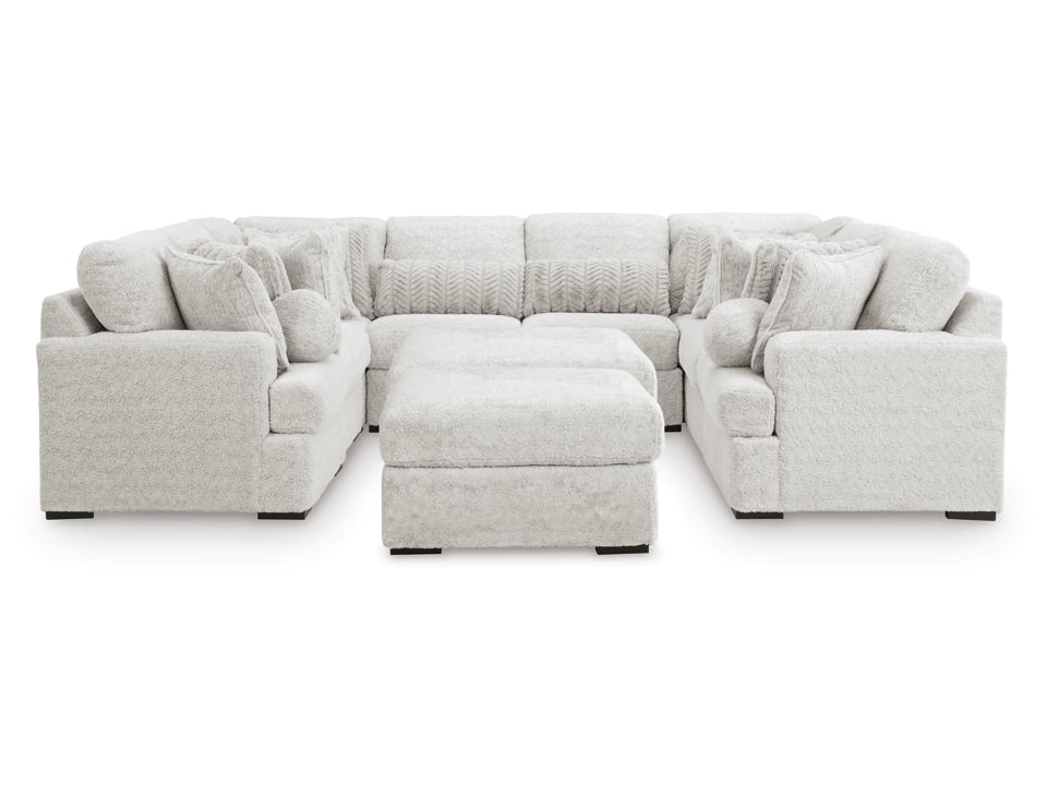Cuddle Plush Arctic 10-Piece Sectional - Ornate Home