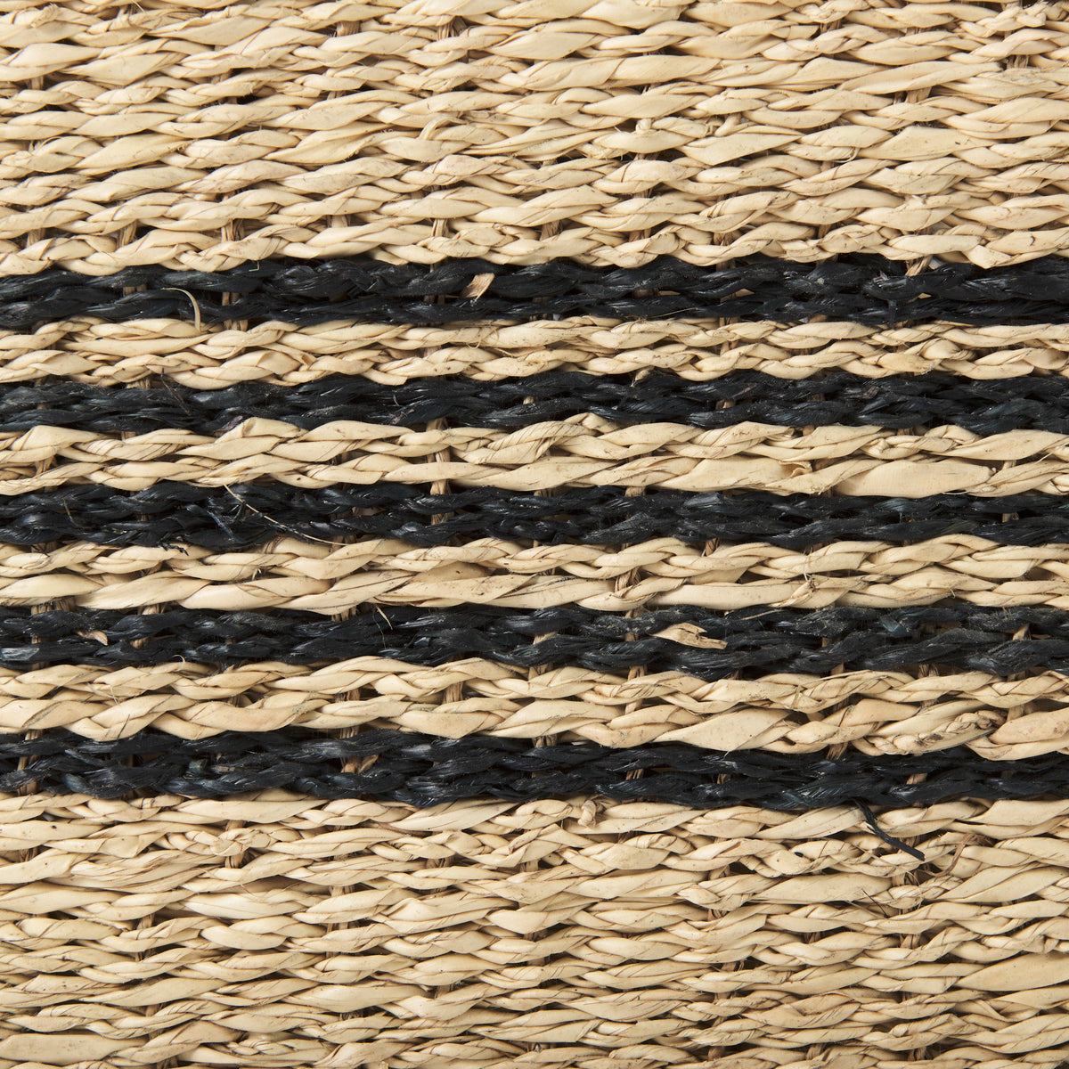 Cullen Gray Twisted Seagrass Square Basket (Set of 3) - Ornate Home