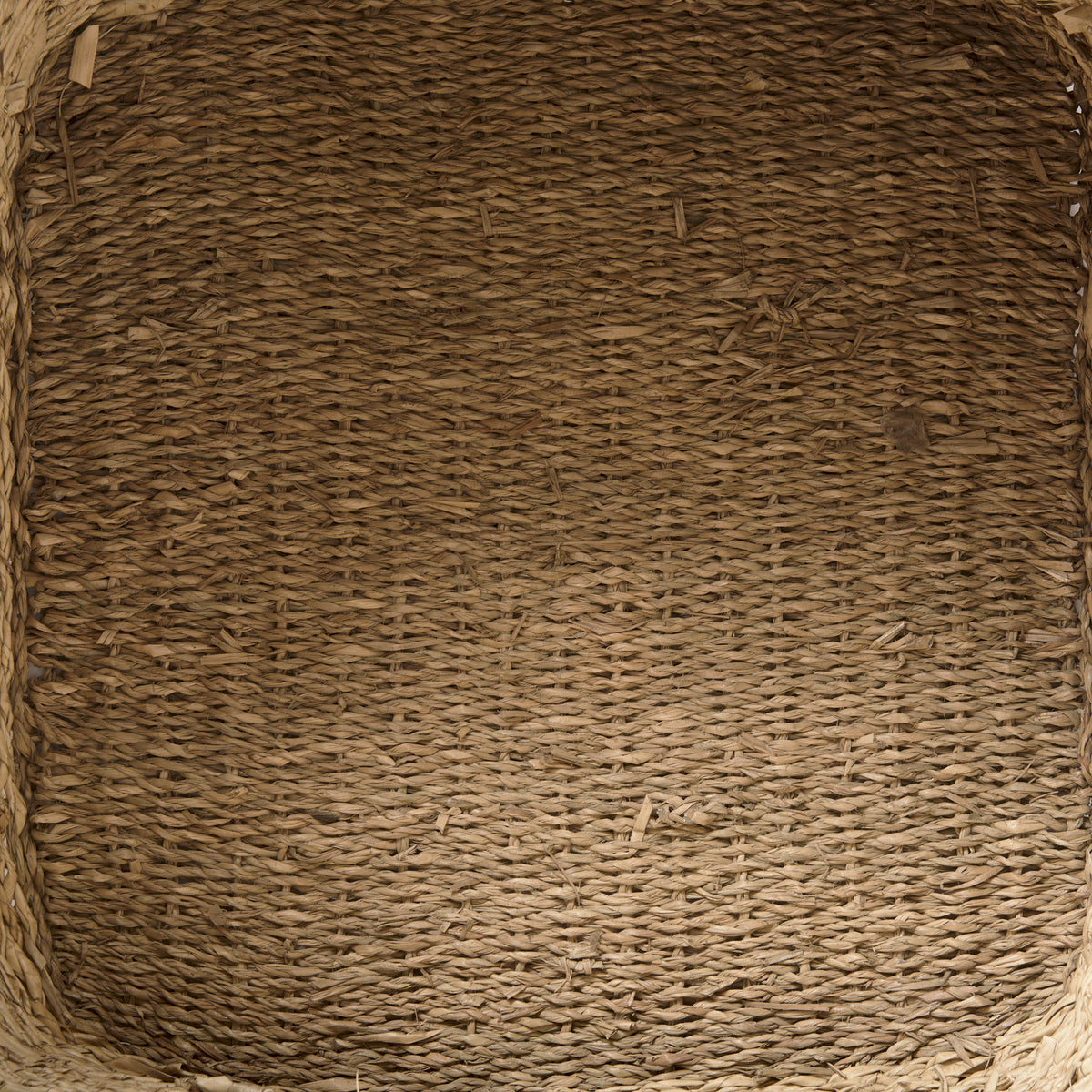 Cullen Gray Twisted Seagrass Square Basket (Set of 3) - Ornate Home