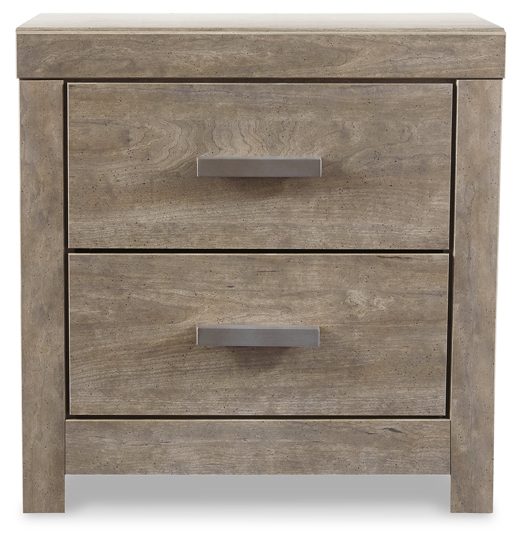 Culverbach Gray King Panel Bedroom Set with Dresser, Mirror, Chest and Nightstand (Online Special Price) - Ornate Home