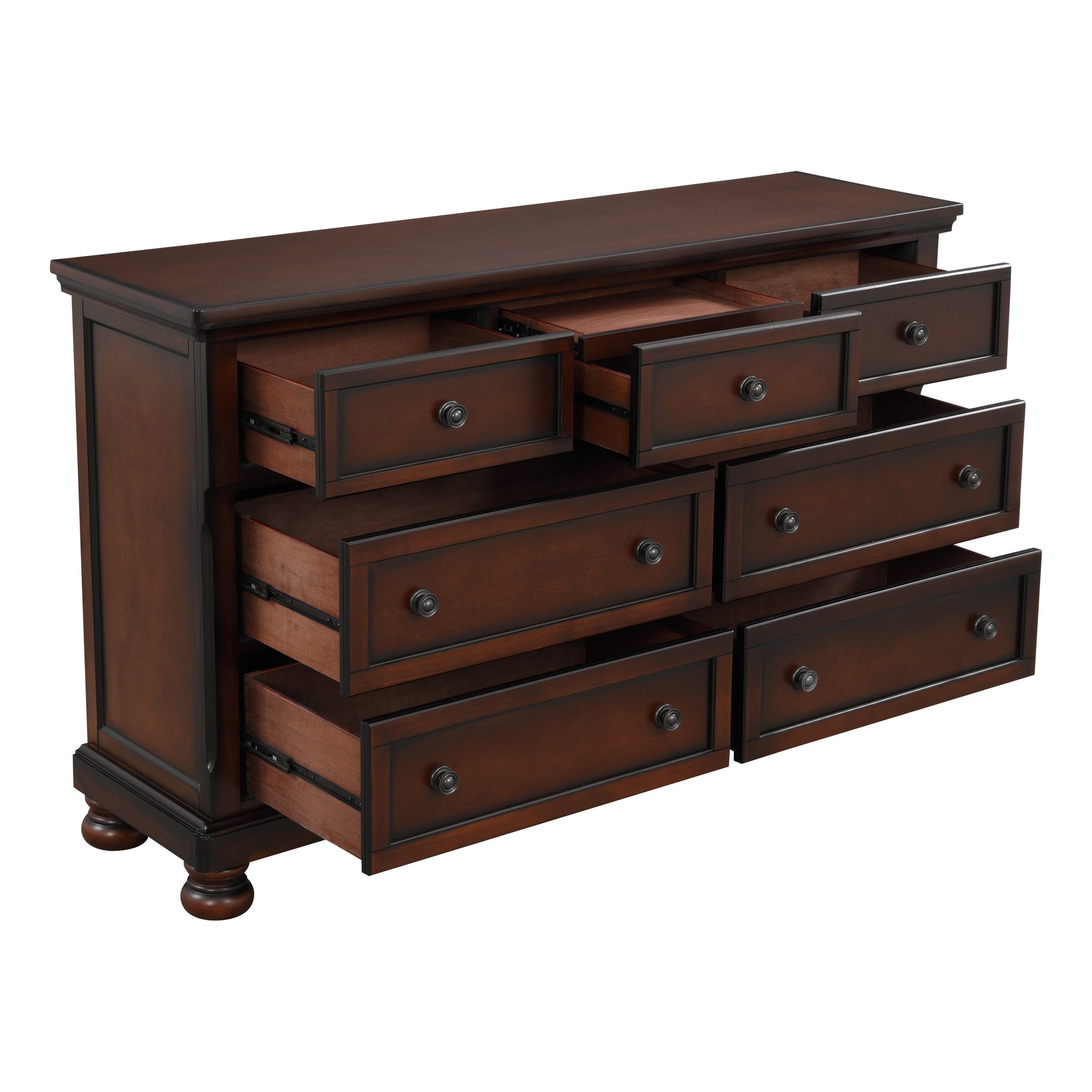 Cumberland Brown Cherry Dresser - Ornate Home