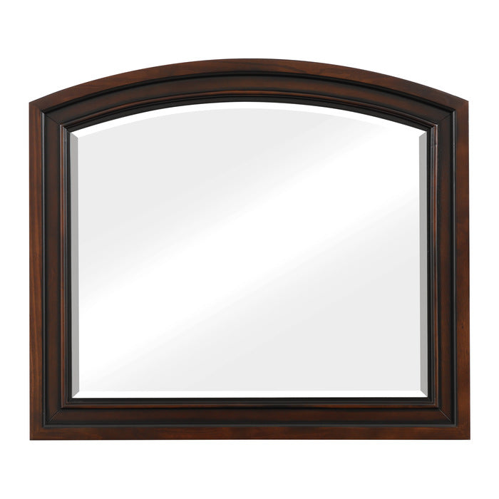 Cumberland Brown Cherry Mirror - Ornate Home