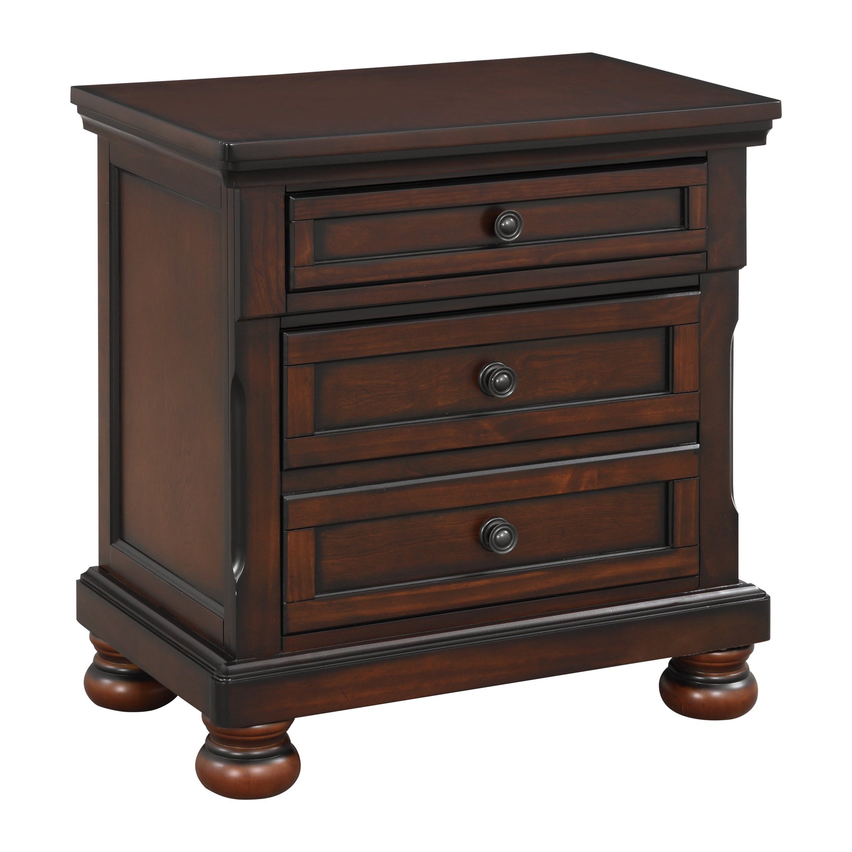 Cumberland Brown Cherry Nightstand - Ornate Home