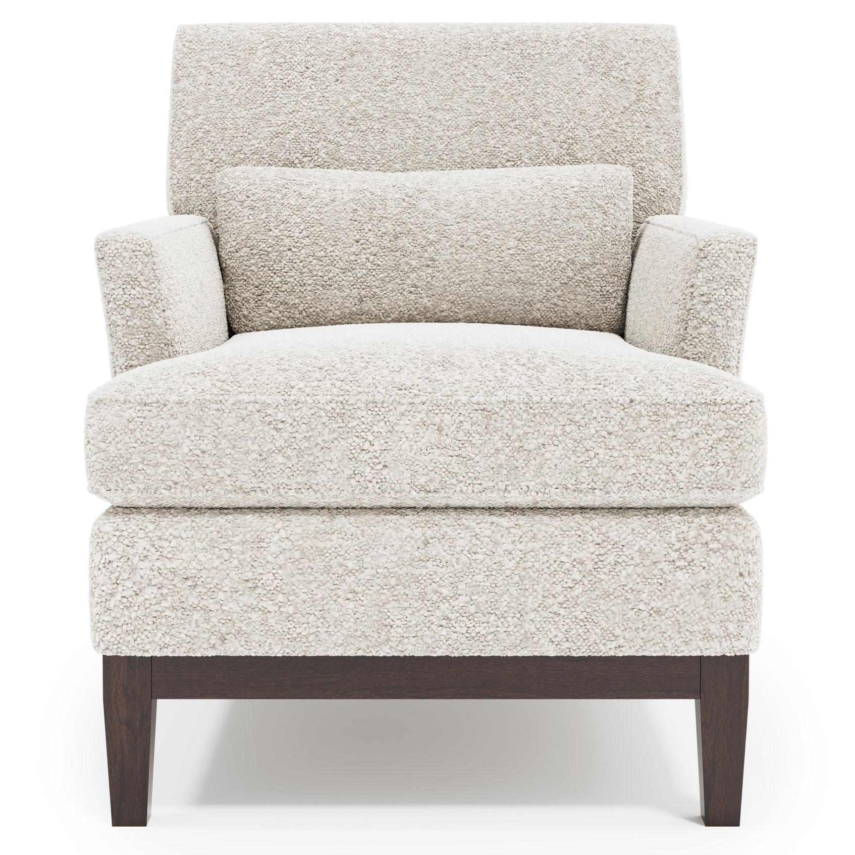 Cumberland White/Cream Fabric Chair - Ornate Home