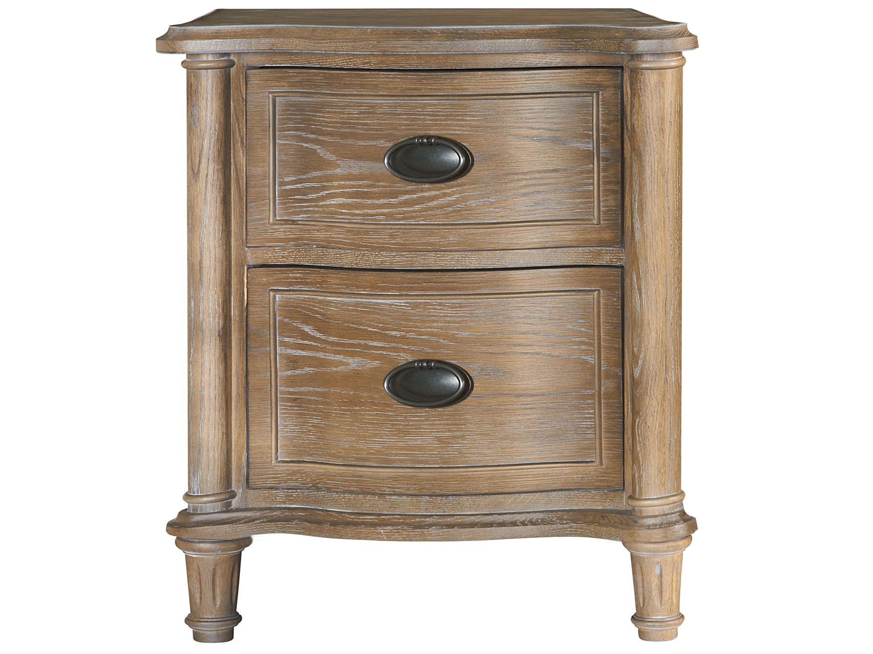 Curated Greige Nightstand - Ornate Home