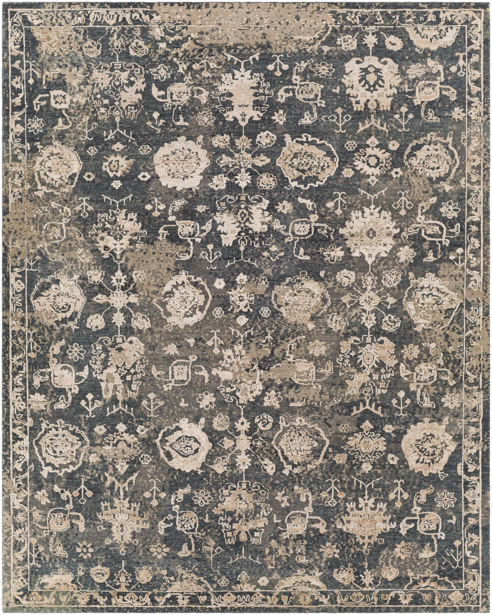 Cutlerville Handmade Wool Area Rug - Clearance - Ornate Home