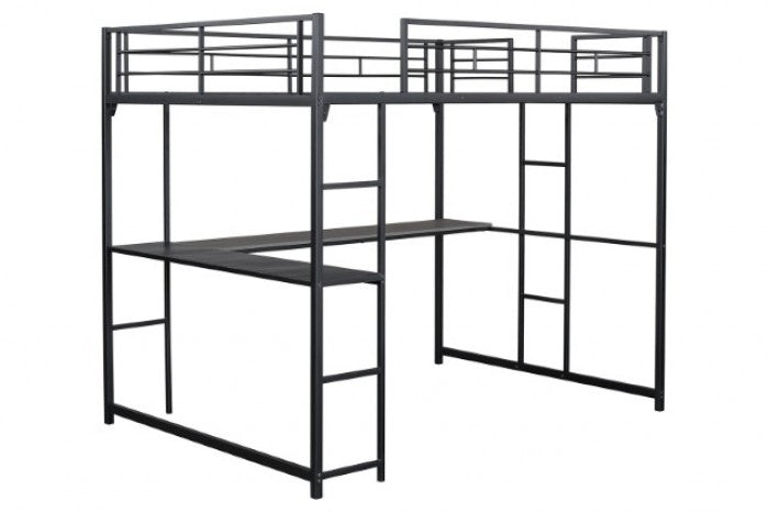 Cybill Black Bunk Bed - Ornate Home