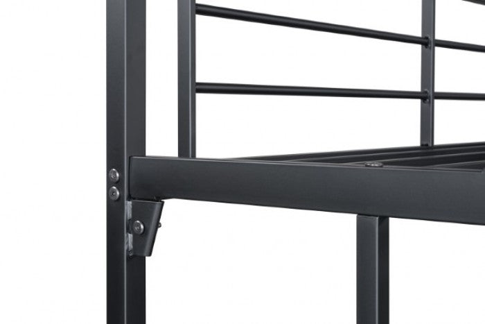Cybill Black Bunk Bed - Ornate Home