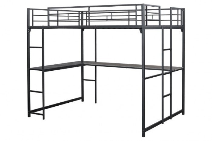 Cybill Black Bunk Bed - Ornate Home