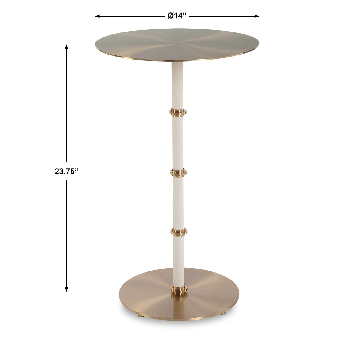 Cyprus Brass Accent Table - Ornate Home