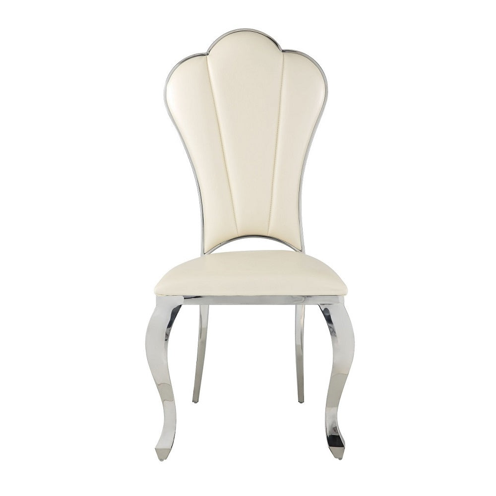Cyrene Beige Side Chair (Set of 2) - Ornate Home