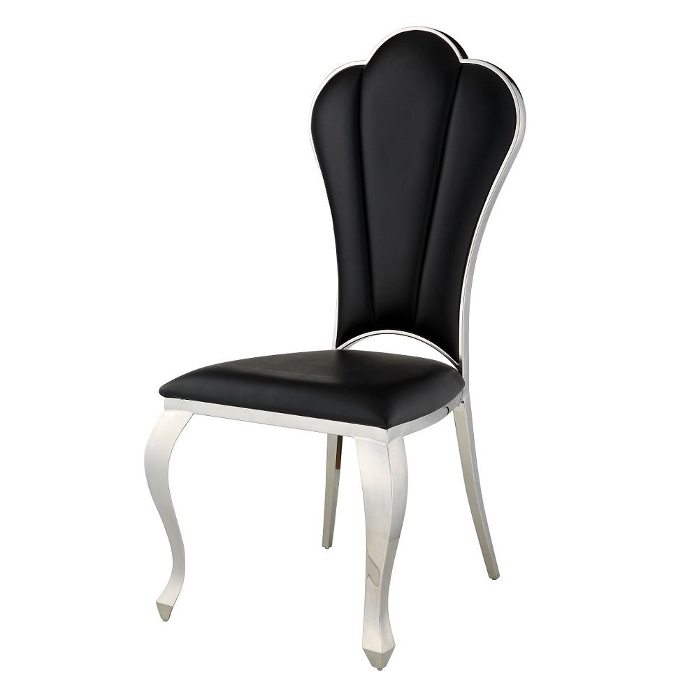 Cyrene Black Side Chair (Set of 2) - Ornate Home