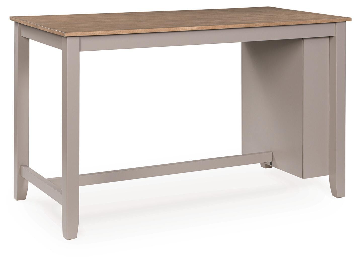 Harperfeld Natural/Gray RECT Dining Room Counter Table