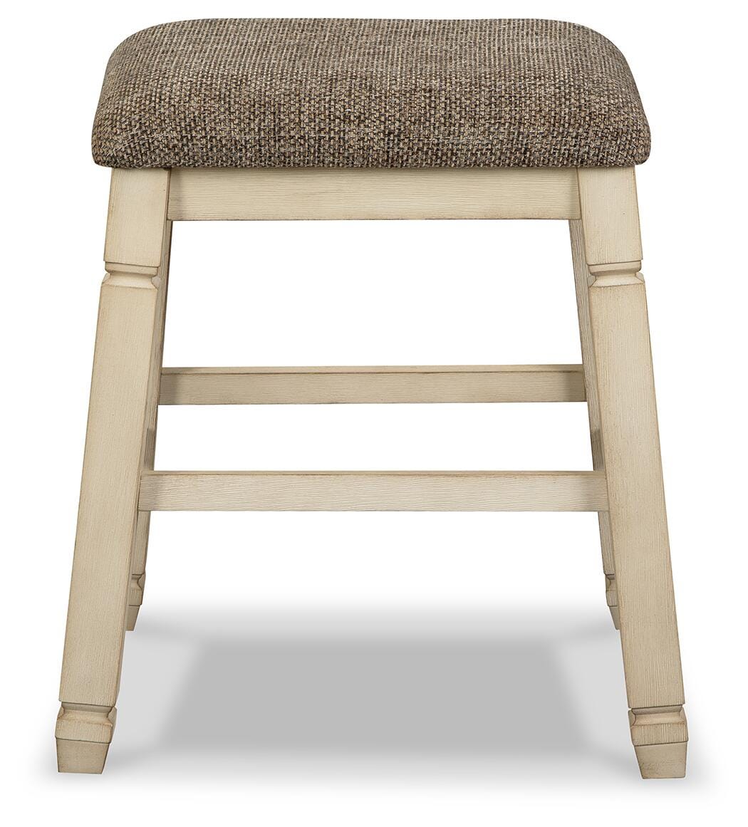 Bolanburg Antique White Counter Height Dining Table and 4 Barstools (Online Special Price)