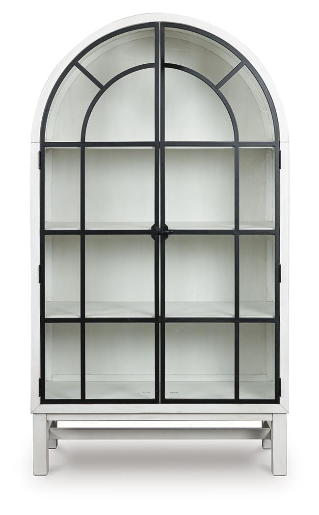 Chadworth White Display Cabinet