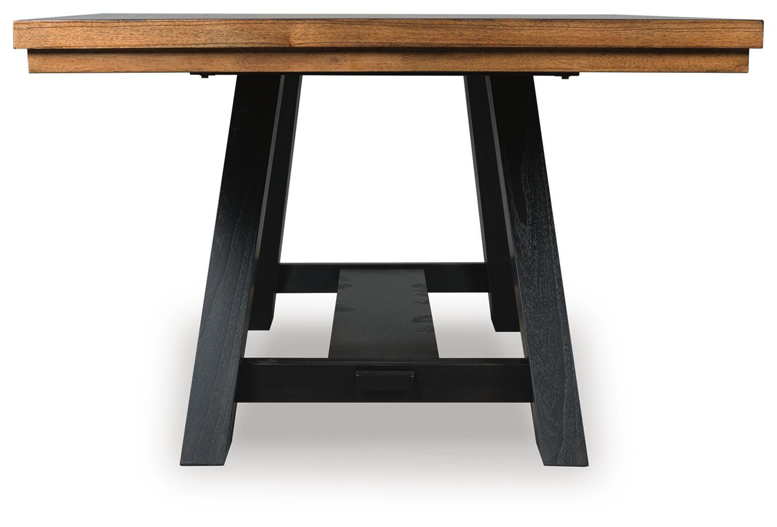 Chadworth Brown/Black Dining Extension Table