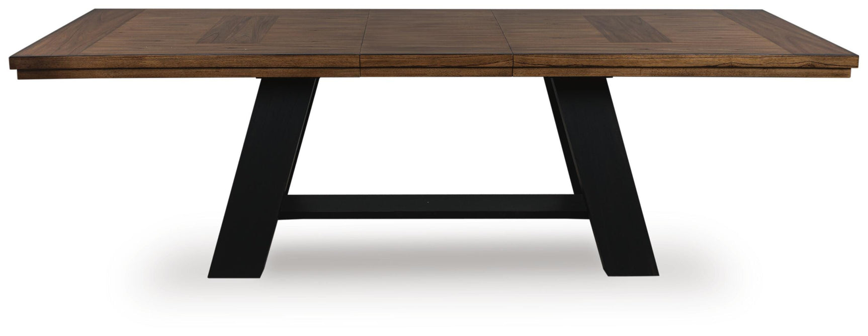 Chadworth Brown/Black Dining Extension Table