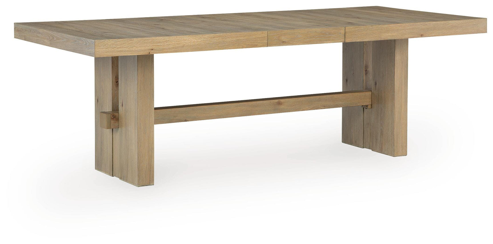 Lasinger Light Brown Dining Table and 4 Side Chair