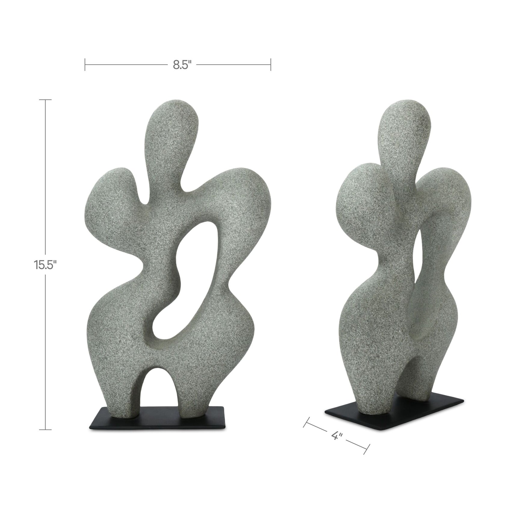 Romy Charcoal Sculpture