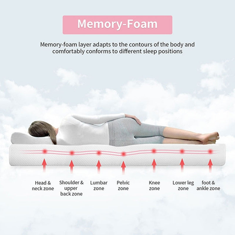 Artemisia White 8" Full Memory Foam Mattress