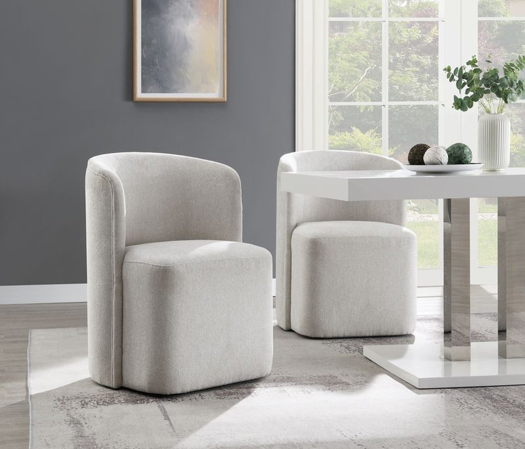 Cailin Beige Side Chair