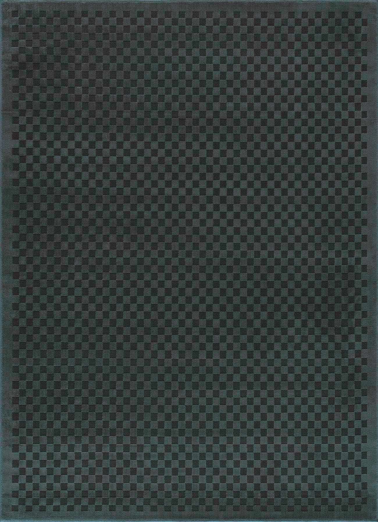 Gaiwan Oil Green Washable Area Rug