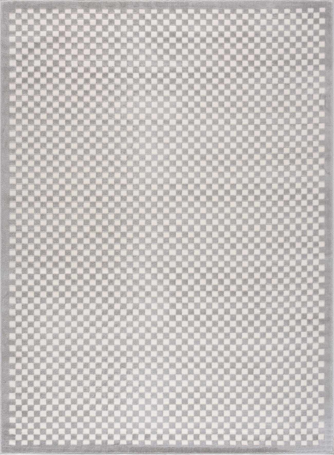 Gaiwan Cream Gray Washable Area Rug