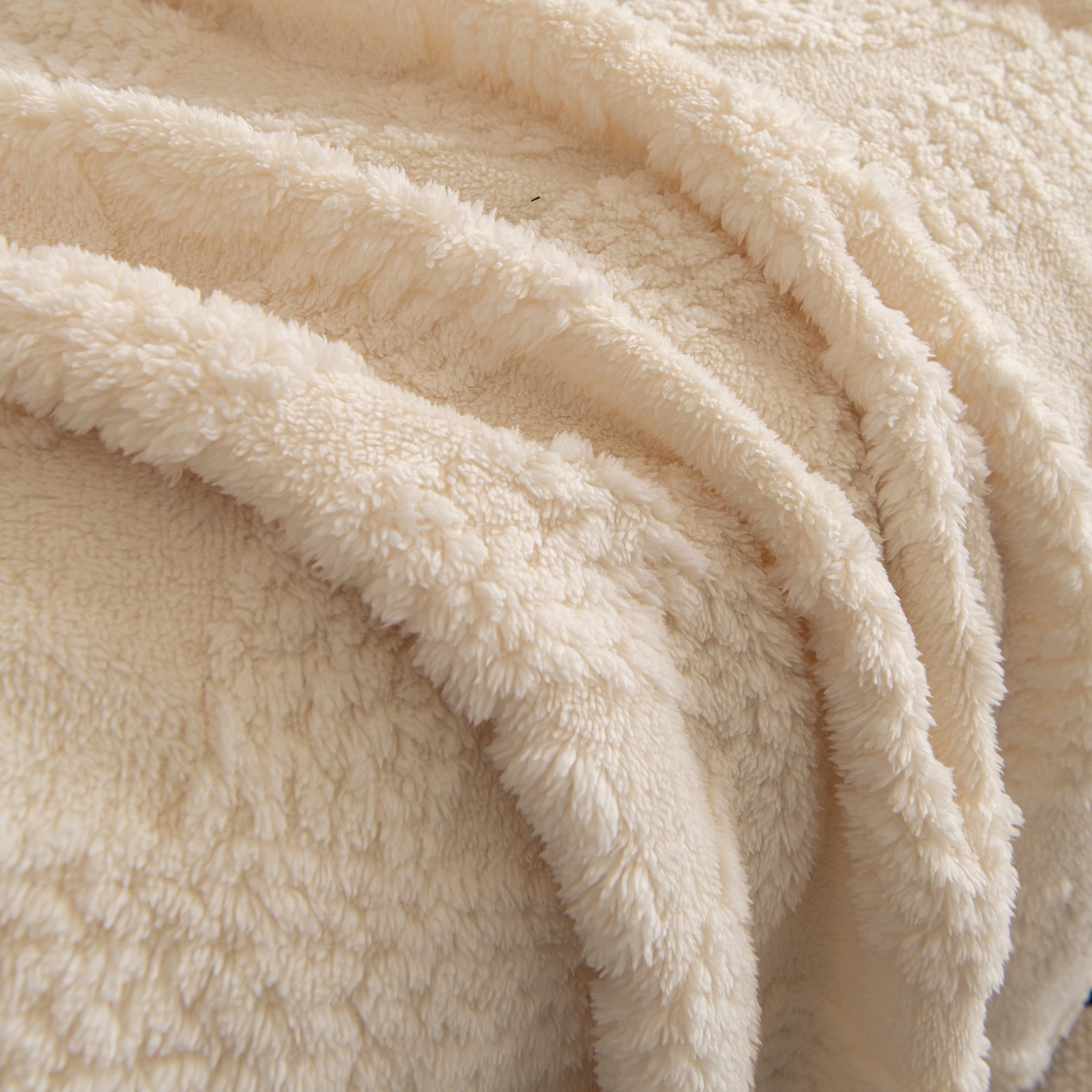 Soft Plush Fleece Throw Blanket for Couch Solid Cute Warm Couch Cover Blanket for Winter