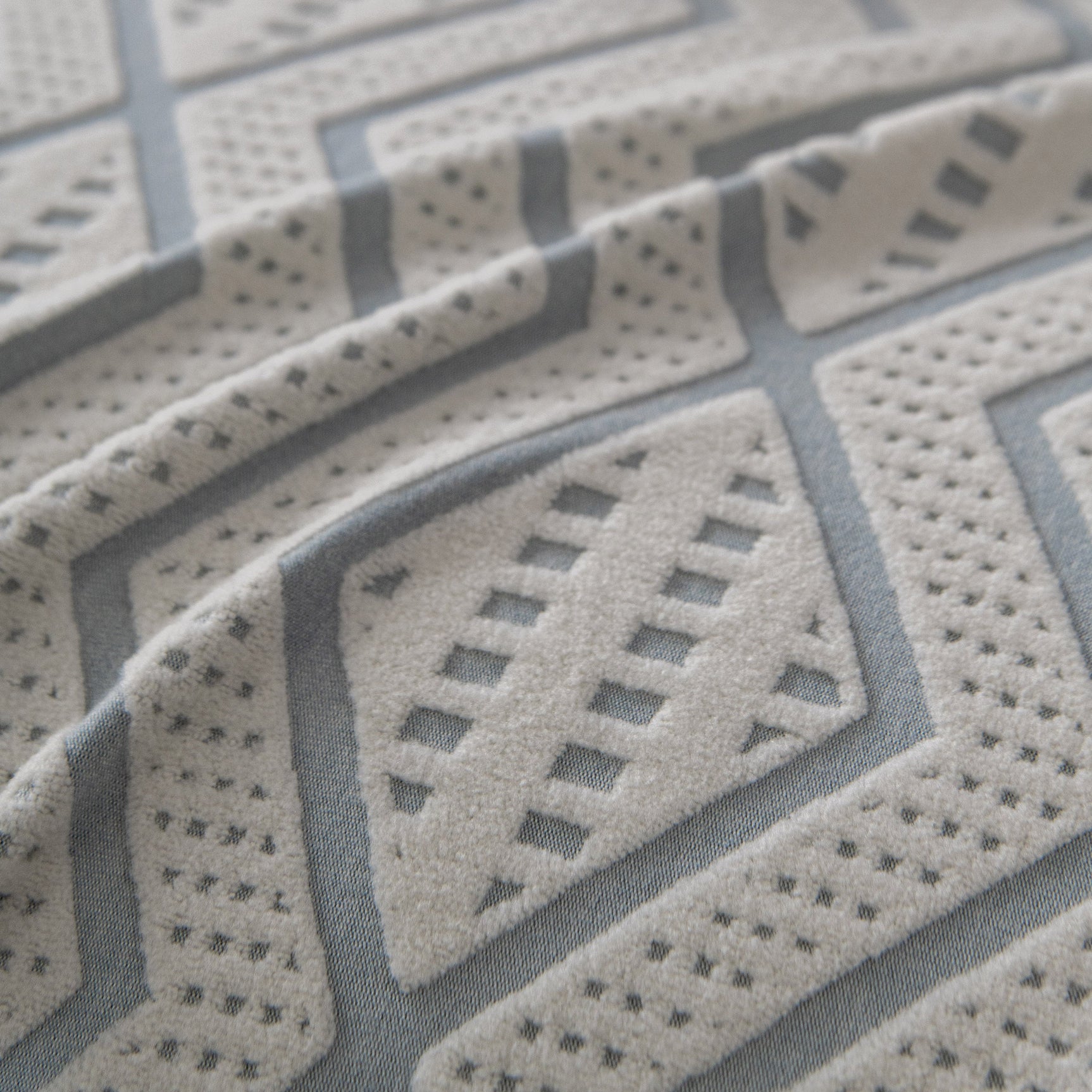 Modern Geometric Jacquard Sofa Slipcover, High Stretch 1-Piece Textured Couch Cover